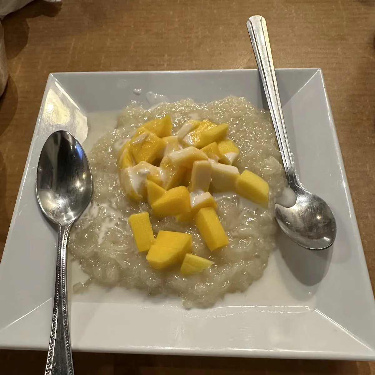 Mango Rice Pudding