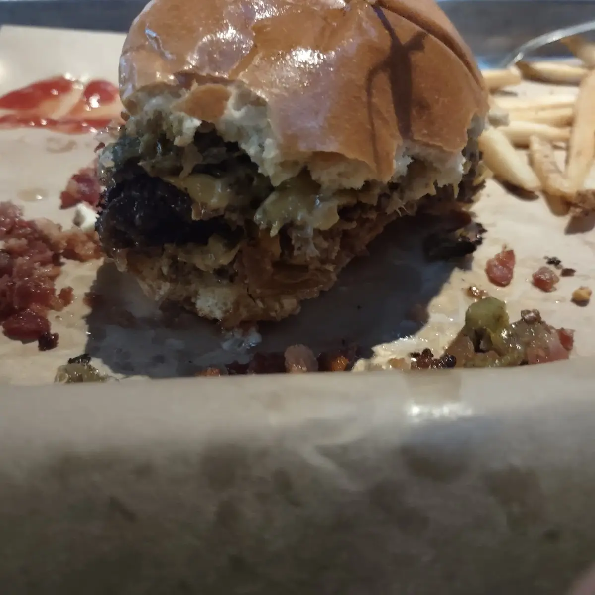 Burger Cajun Fries
