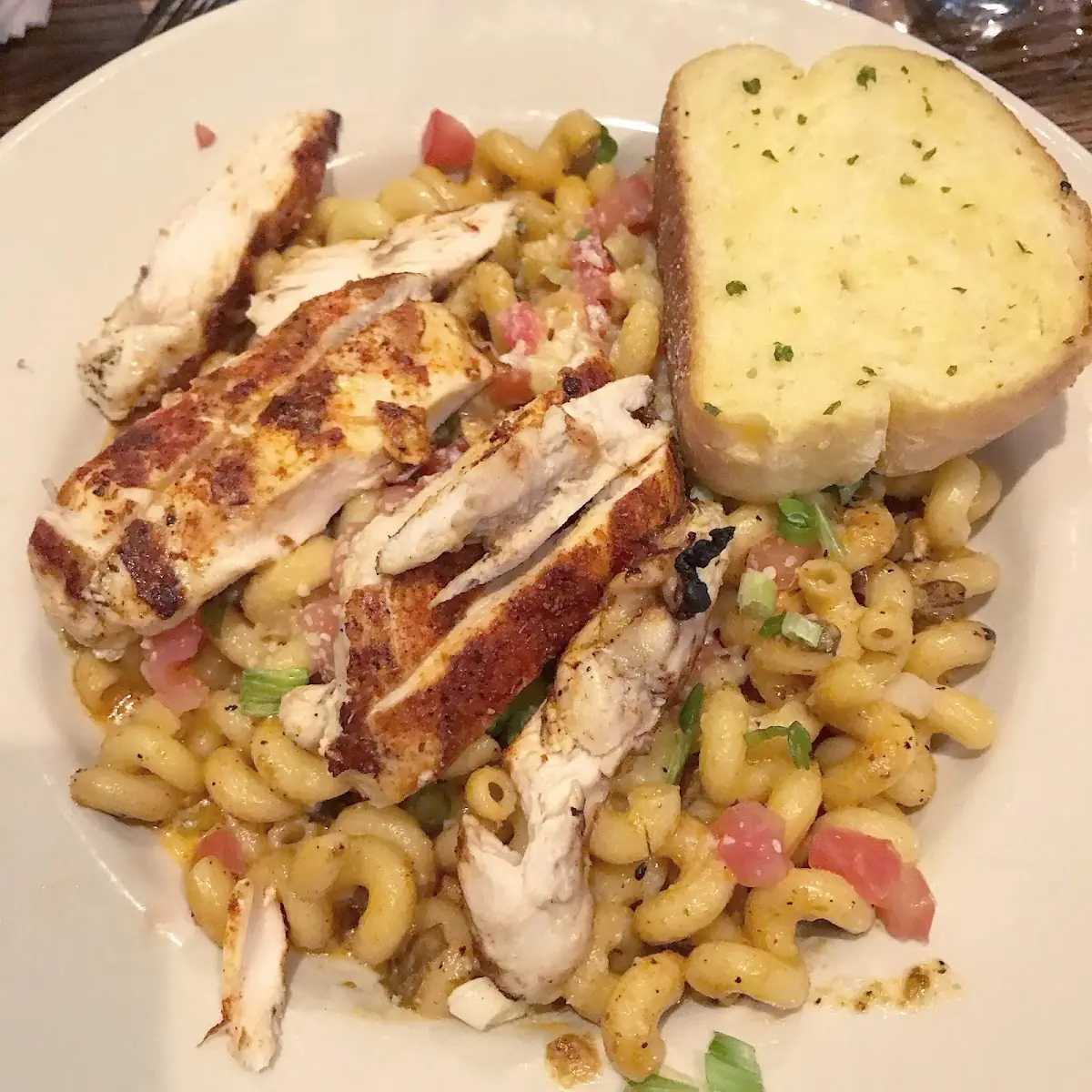 Blackened Chicken Pasta