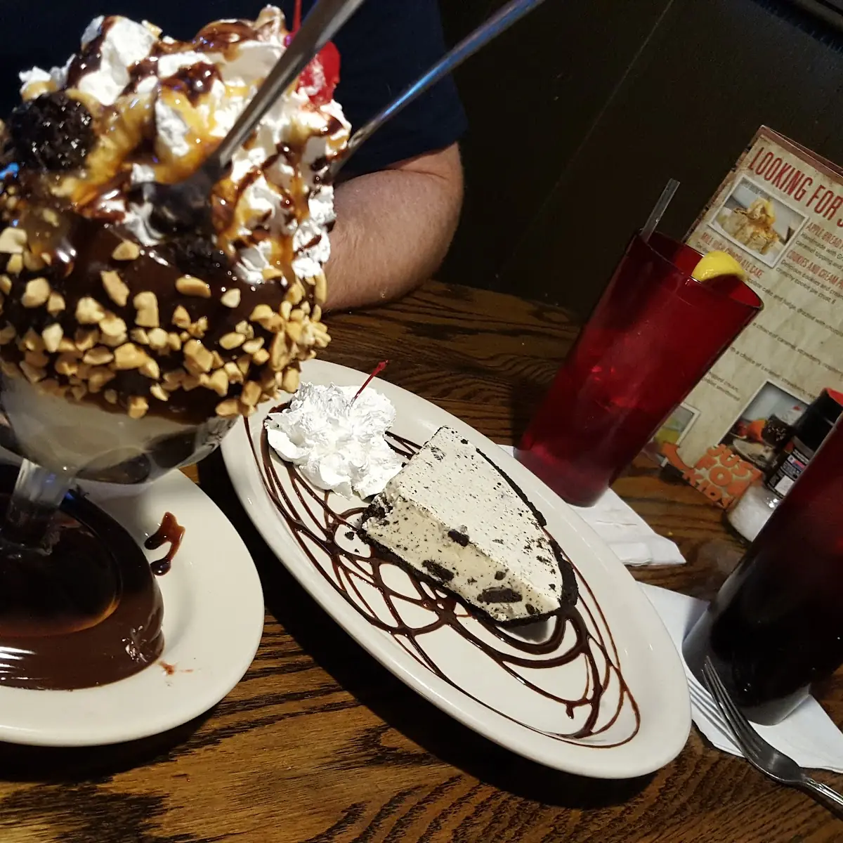 Chocolate Brownie Sundae