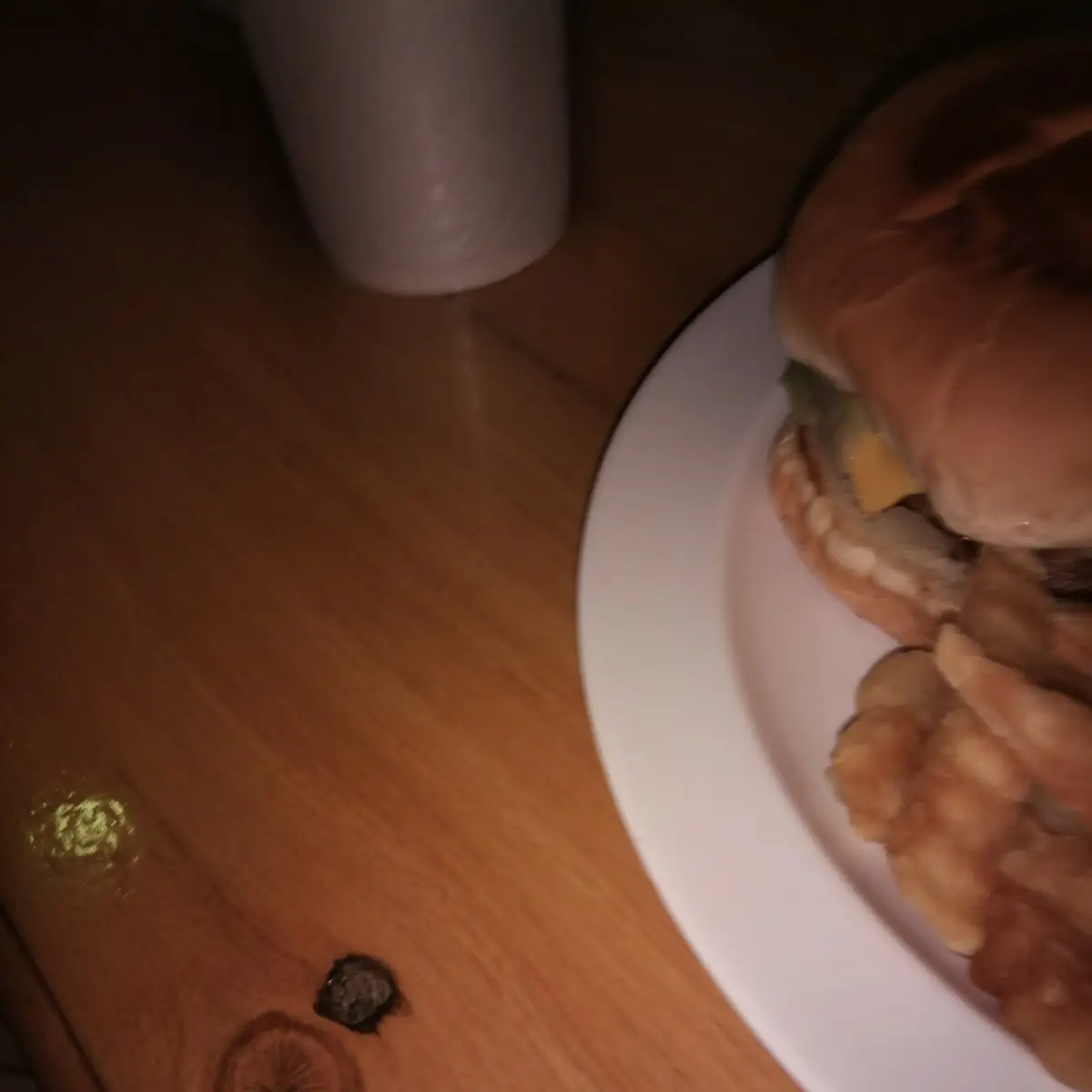 Burger and Fries
