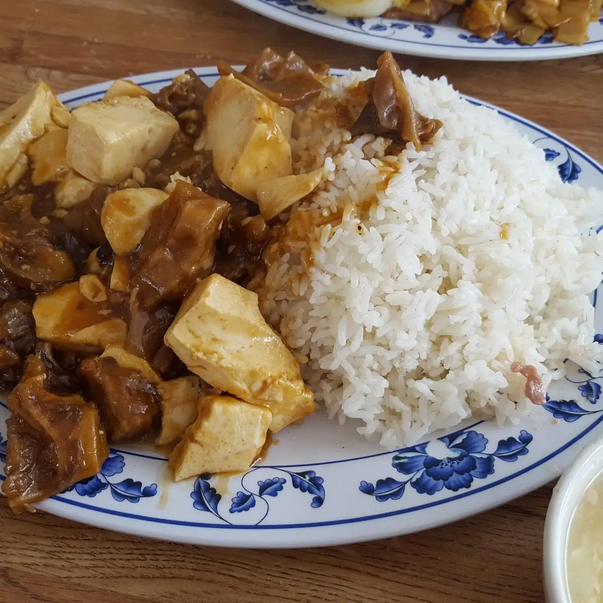 Bean Curd Ox Tail over Rice