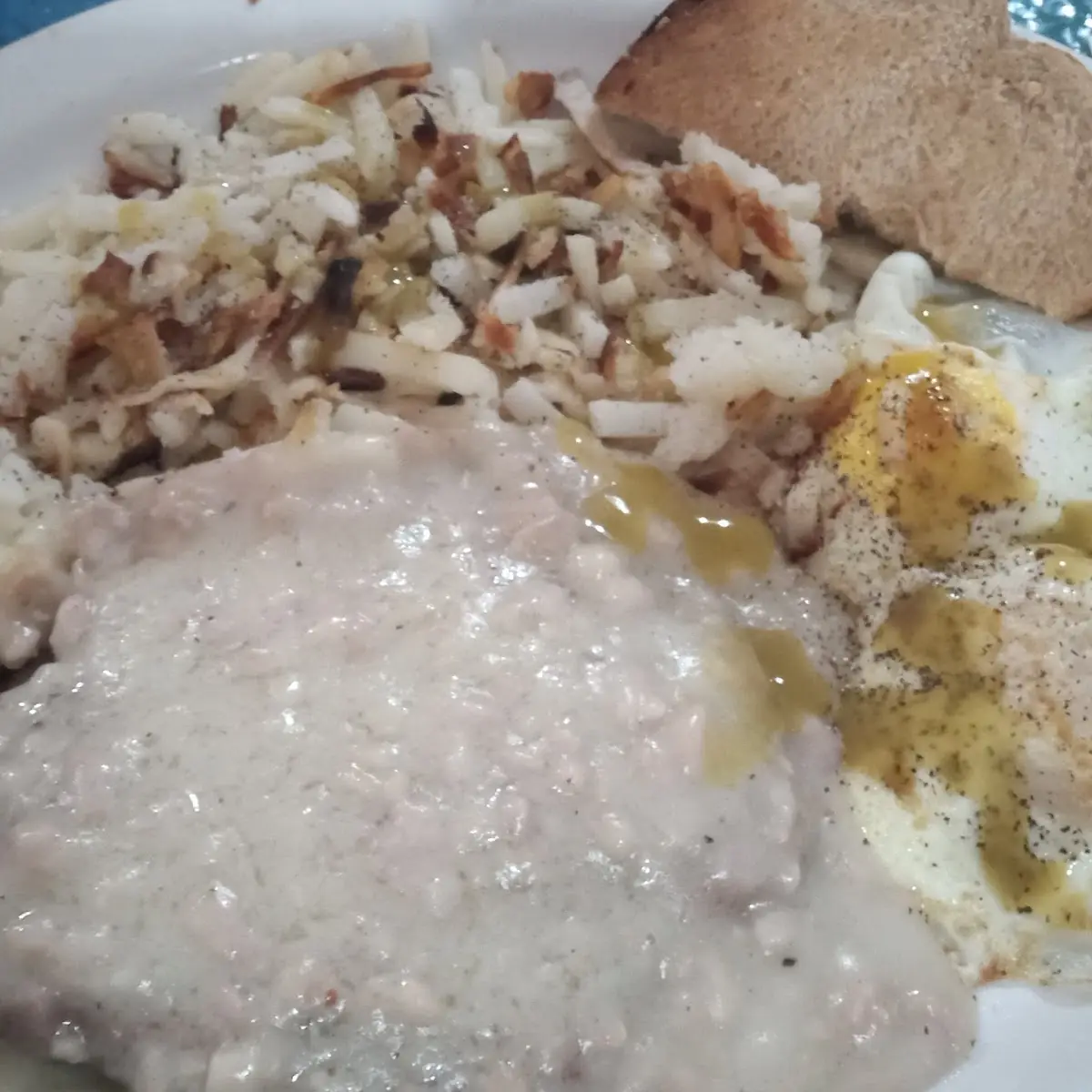 Chicken Fried Steak and Eggs