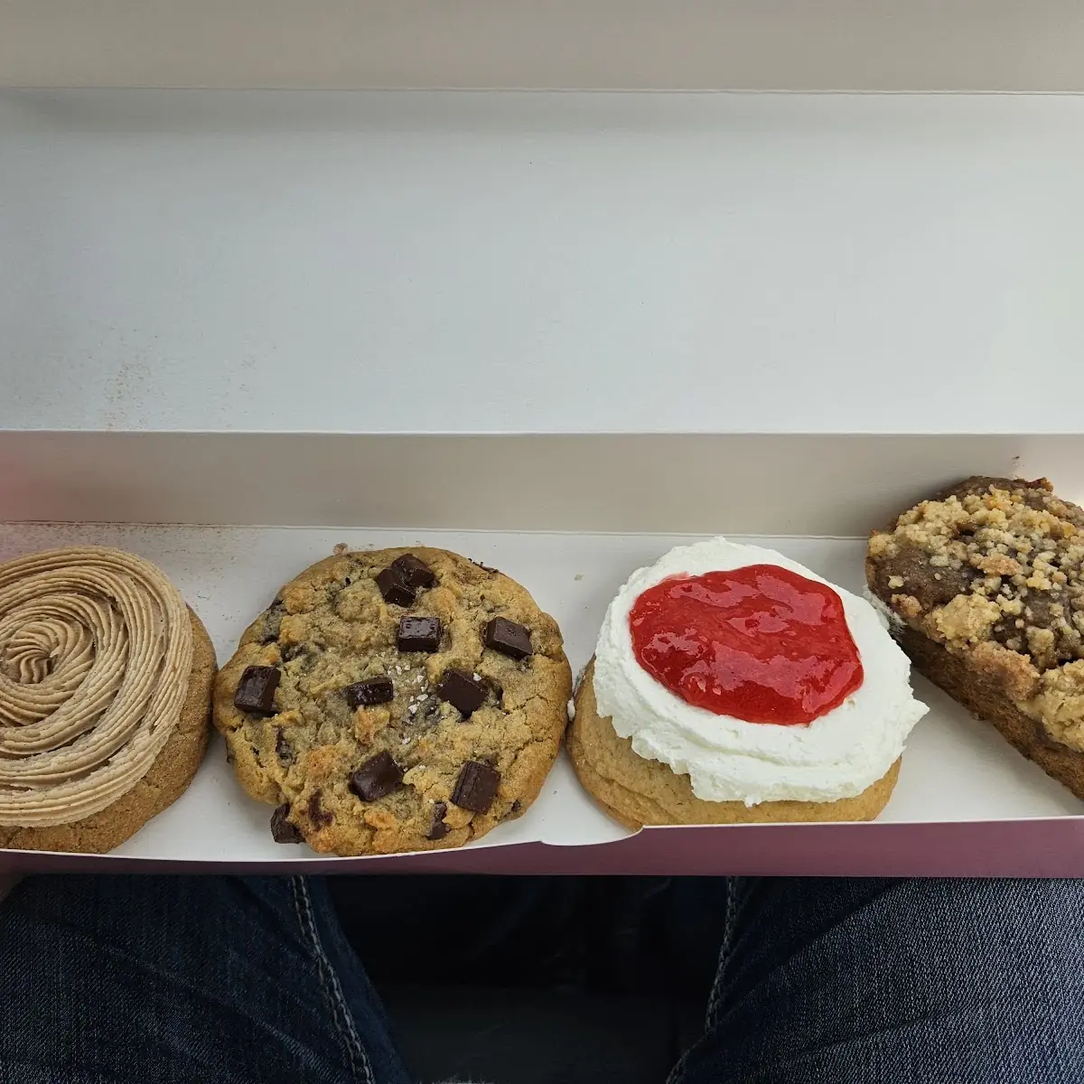 Churro Cookie Semi-Sweet Chocolate Chunk Cookie Strawberry Shortcake Cookie Banana Bread Loaf
