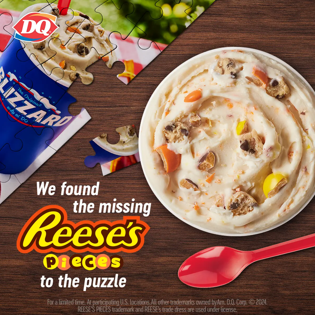 Reese's Peanut Butter Cup Blizzard Treat