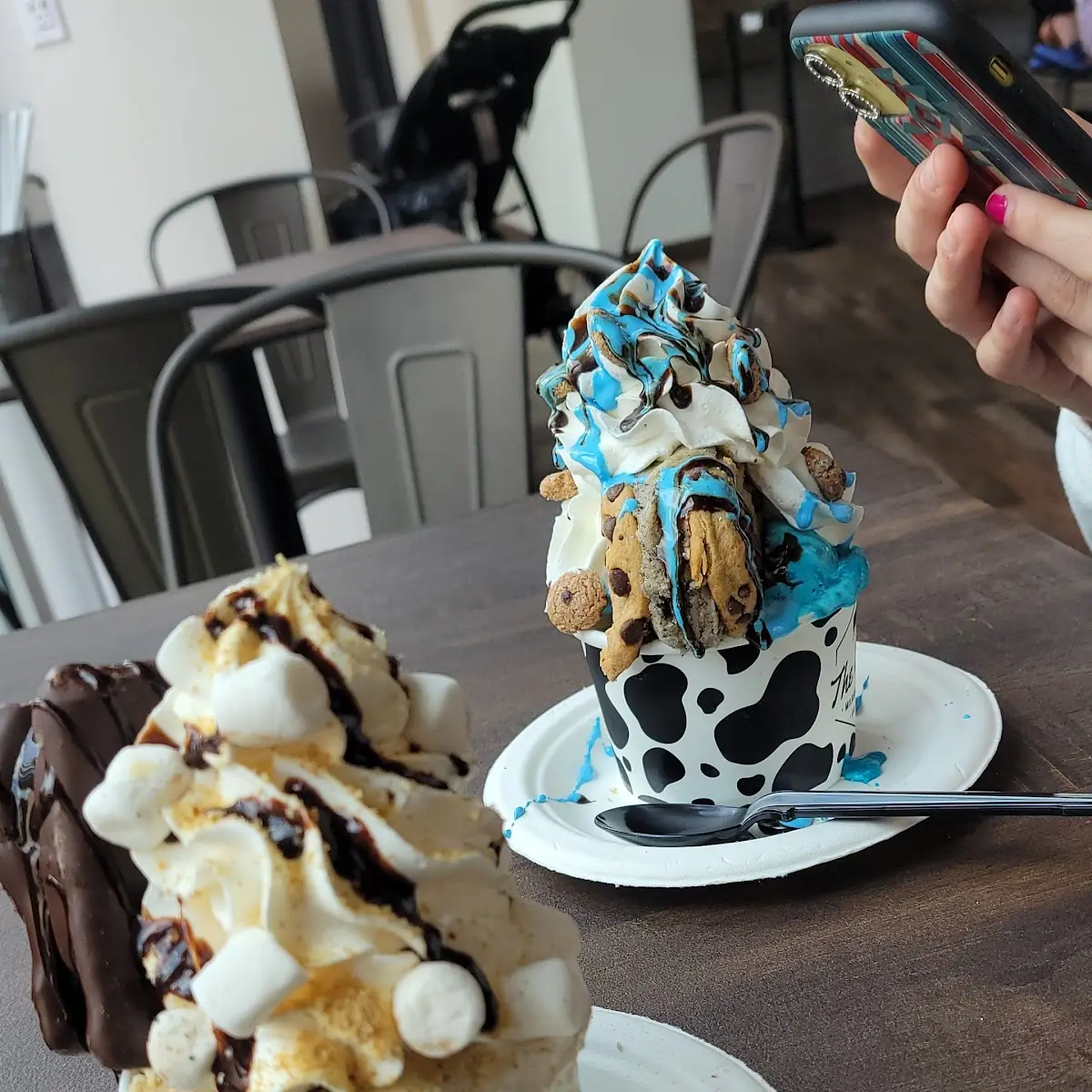 Cookie Monster and Smores