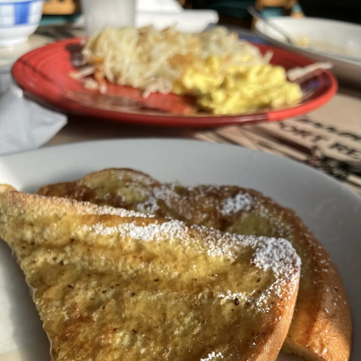 French Toast & Meat