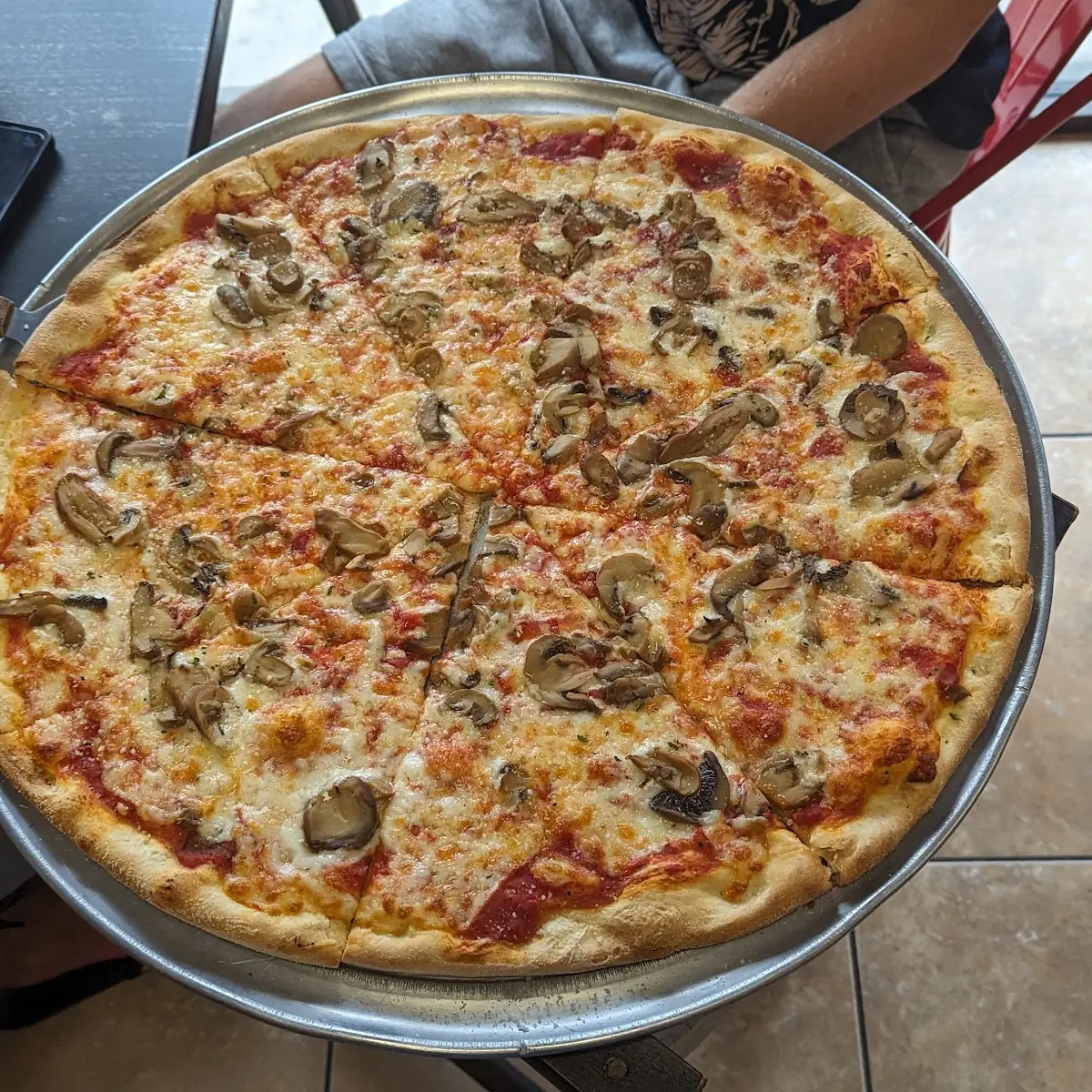 Mushroom Pizza
