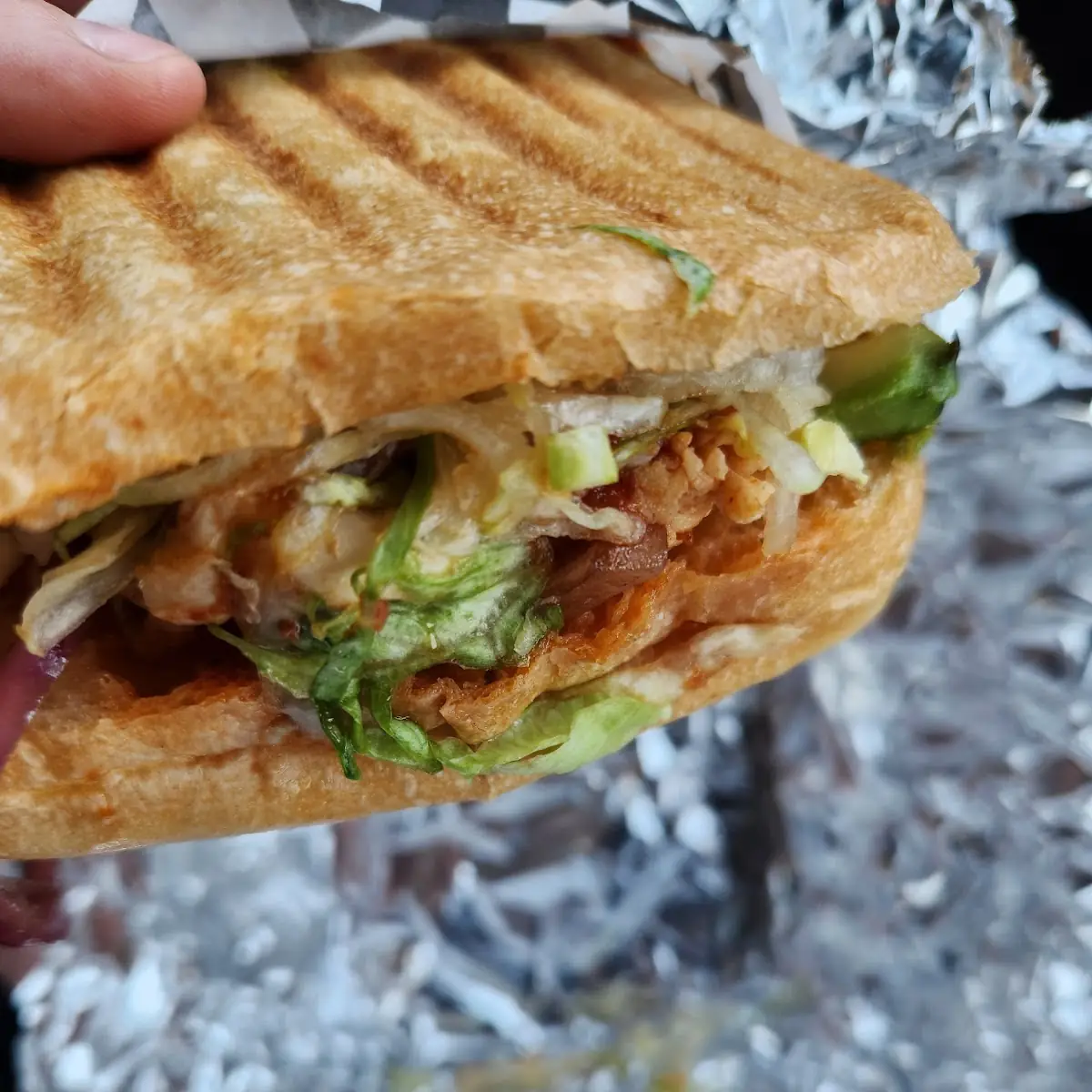 3. (Half) Chicken Bacon Ranch Panini