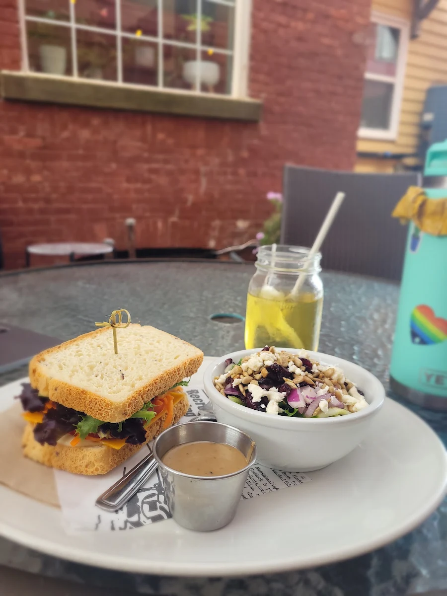 Veggie Sandwich with Gluten Free Bread