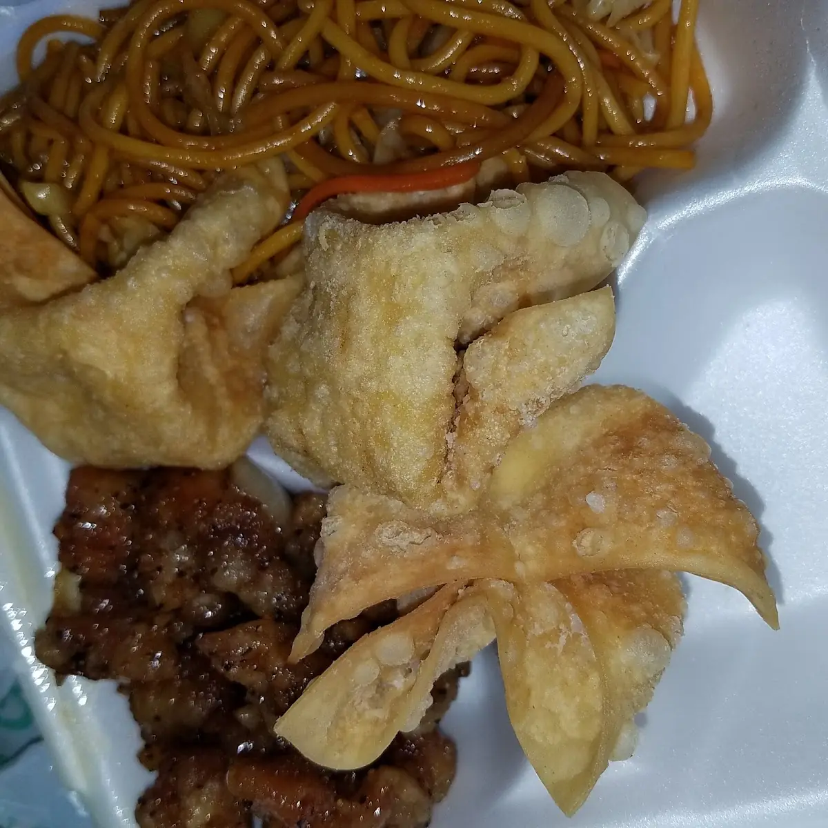 Pepper Chicken Crab Ragoon