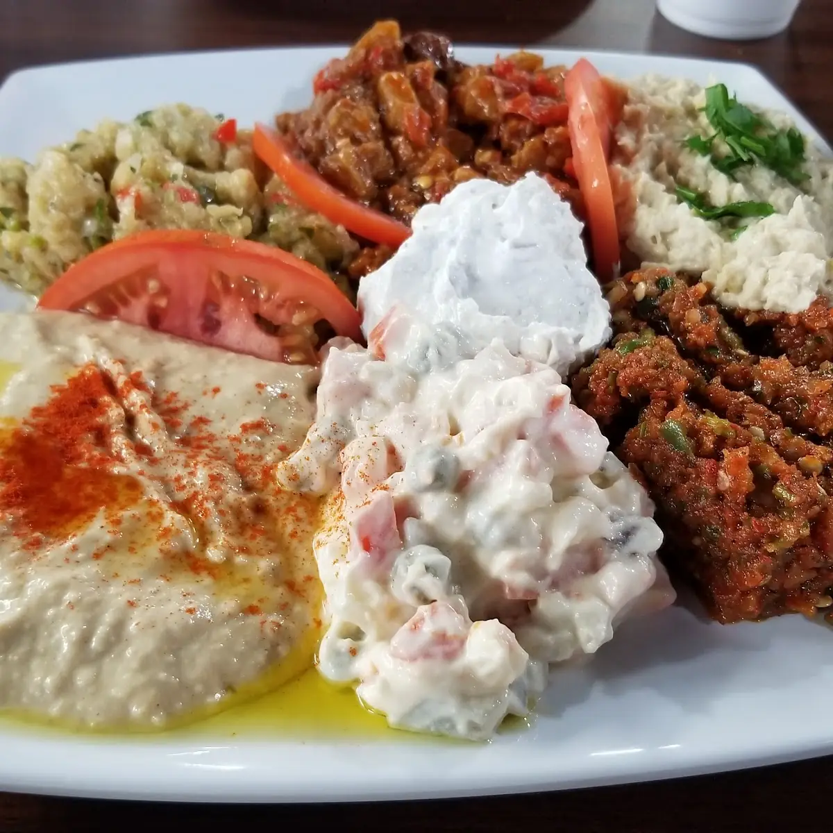 Different Kind Turkish Appetizer