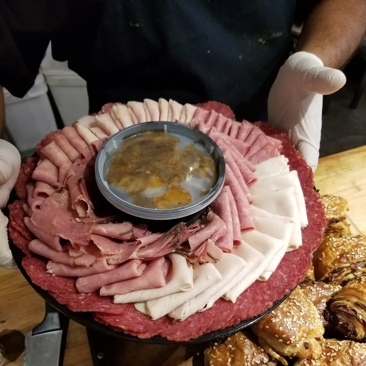 Deli Cold Cut Platter with Liver