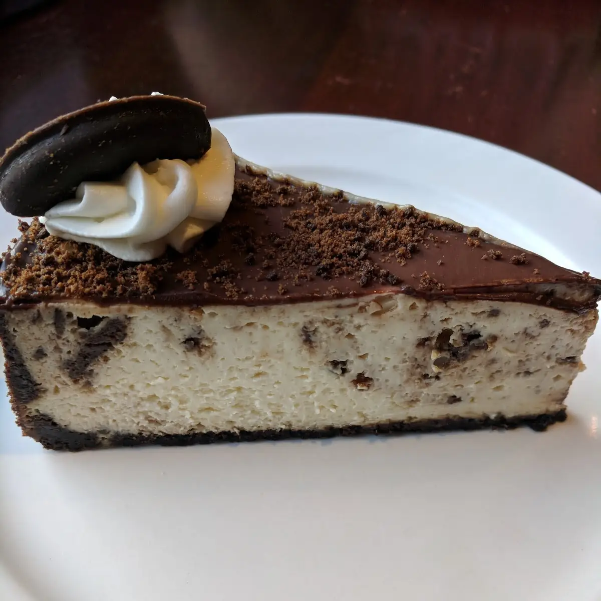 Thin Mint Cheesecake