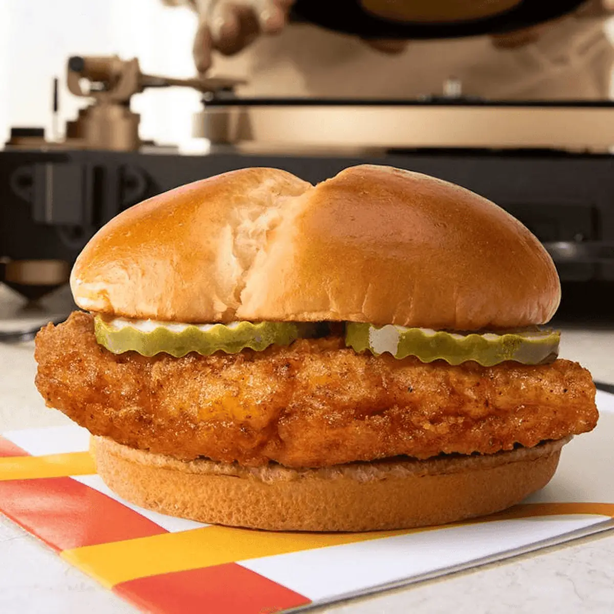 Fried Chicken Breast Sandwich Combo