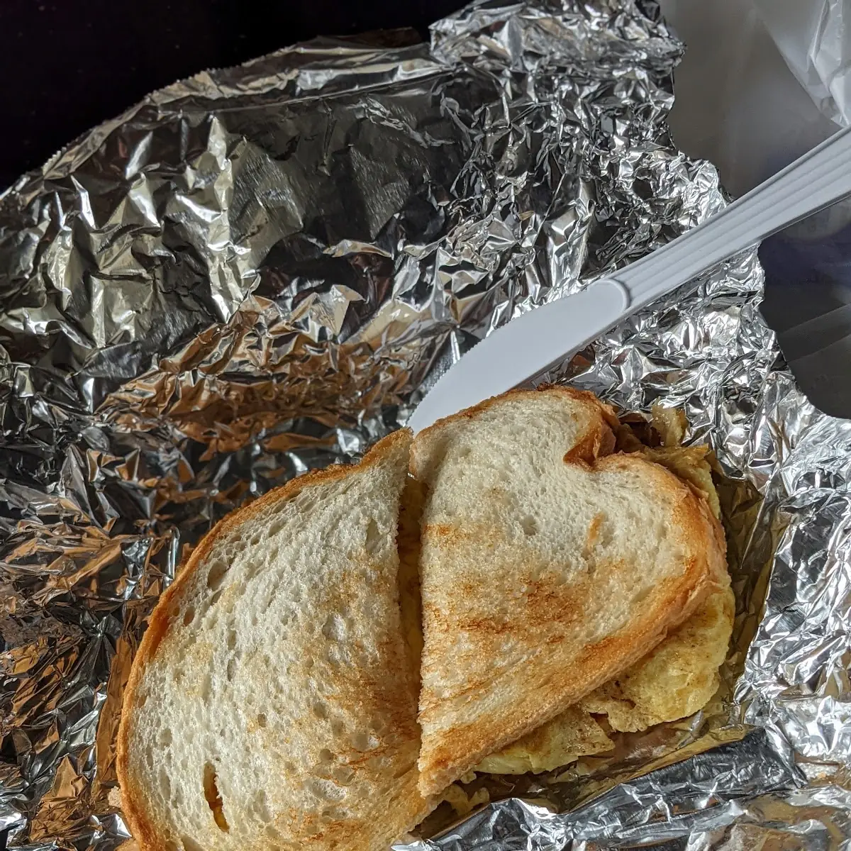 Sausage Egg and Cheese Sandwich
