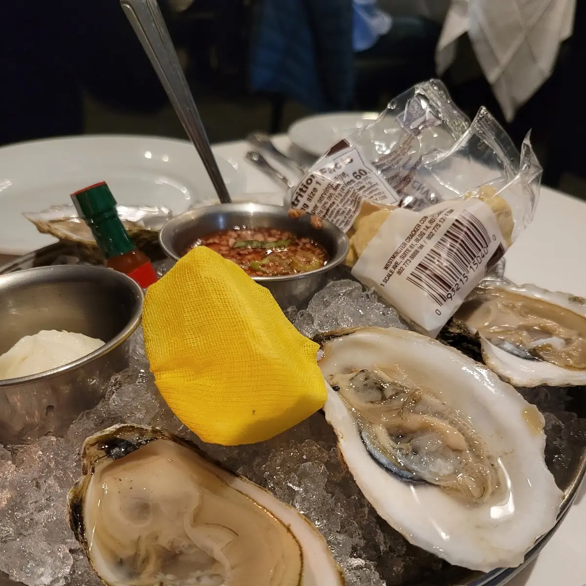 Oysters on the Half Shell