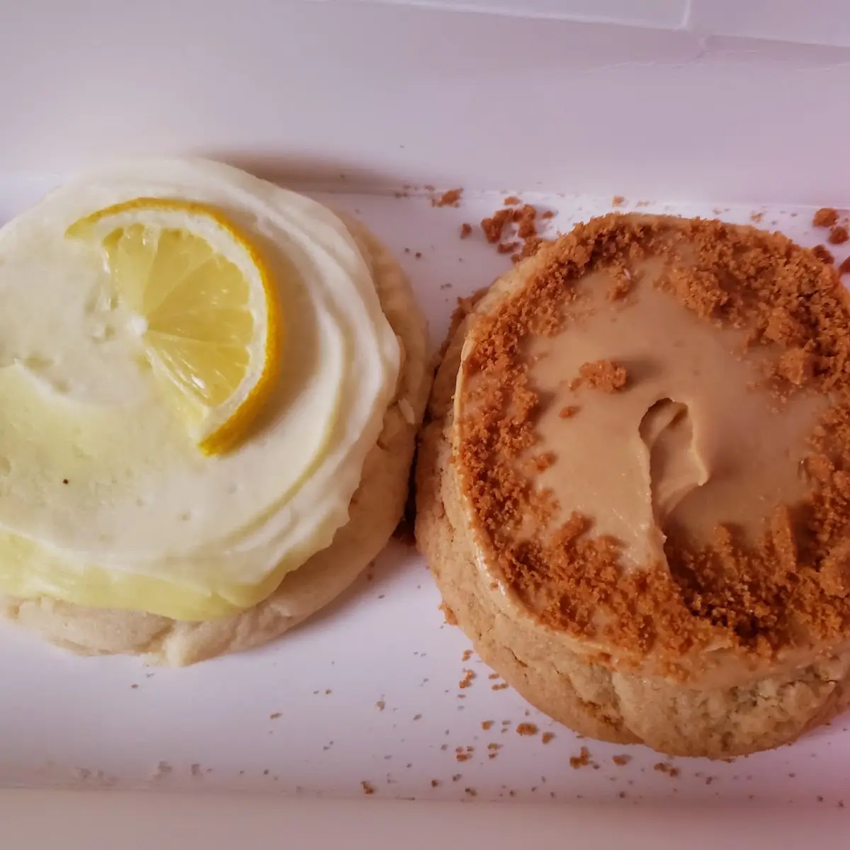 Lemon Frosted and Cookie Dough