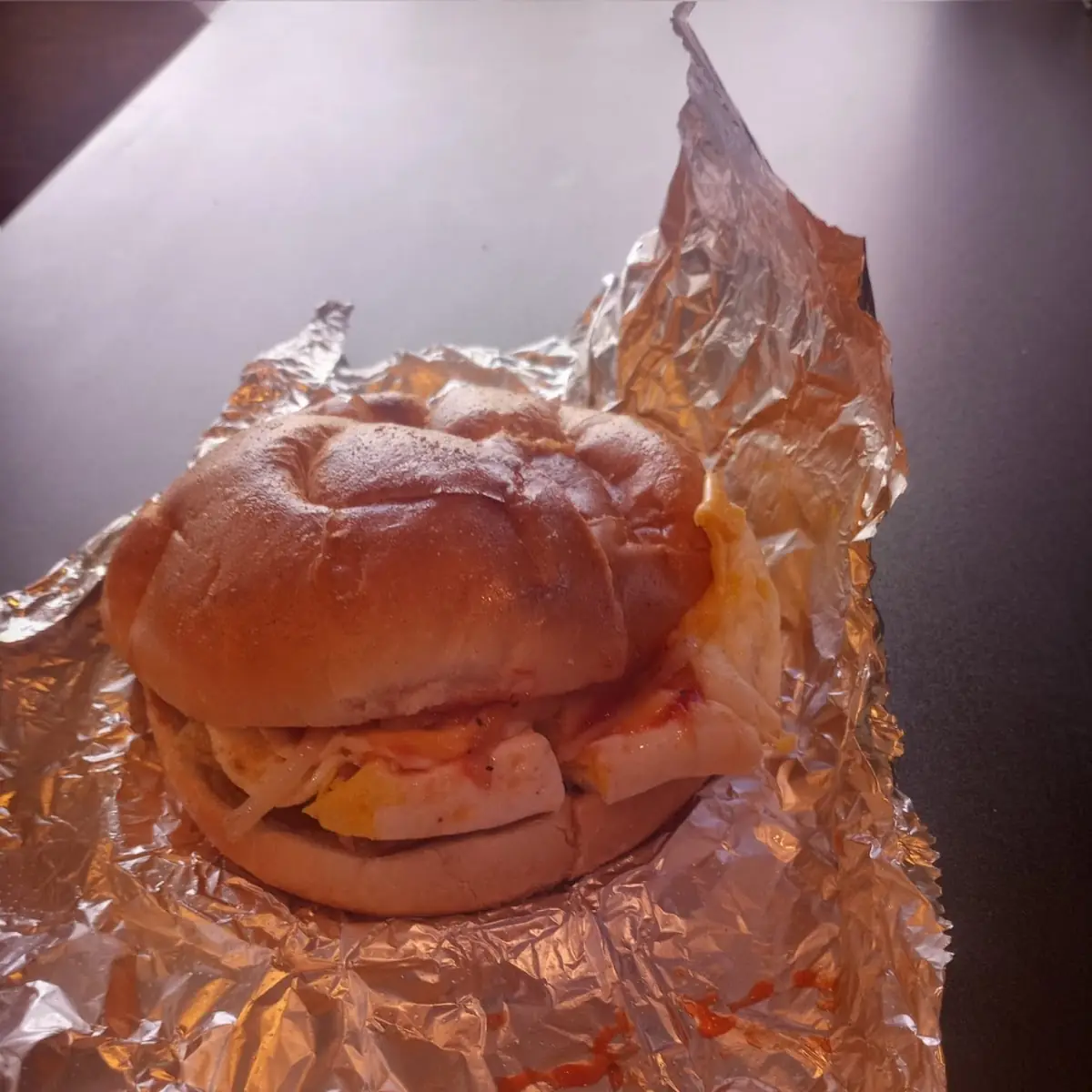 Pork Roll Egg and Cheese Sub