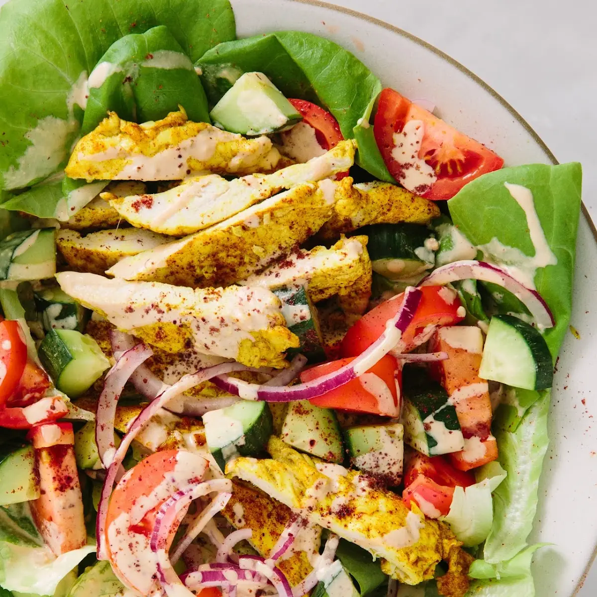 Chicken Shawarma Salad