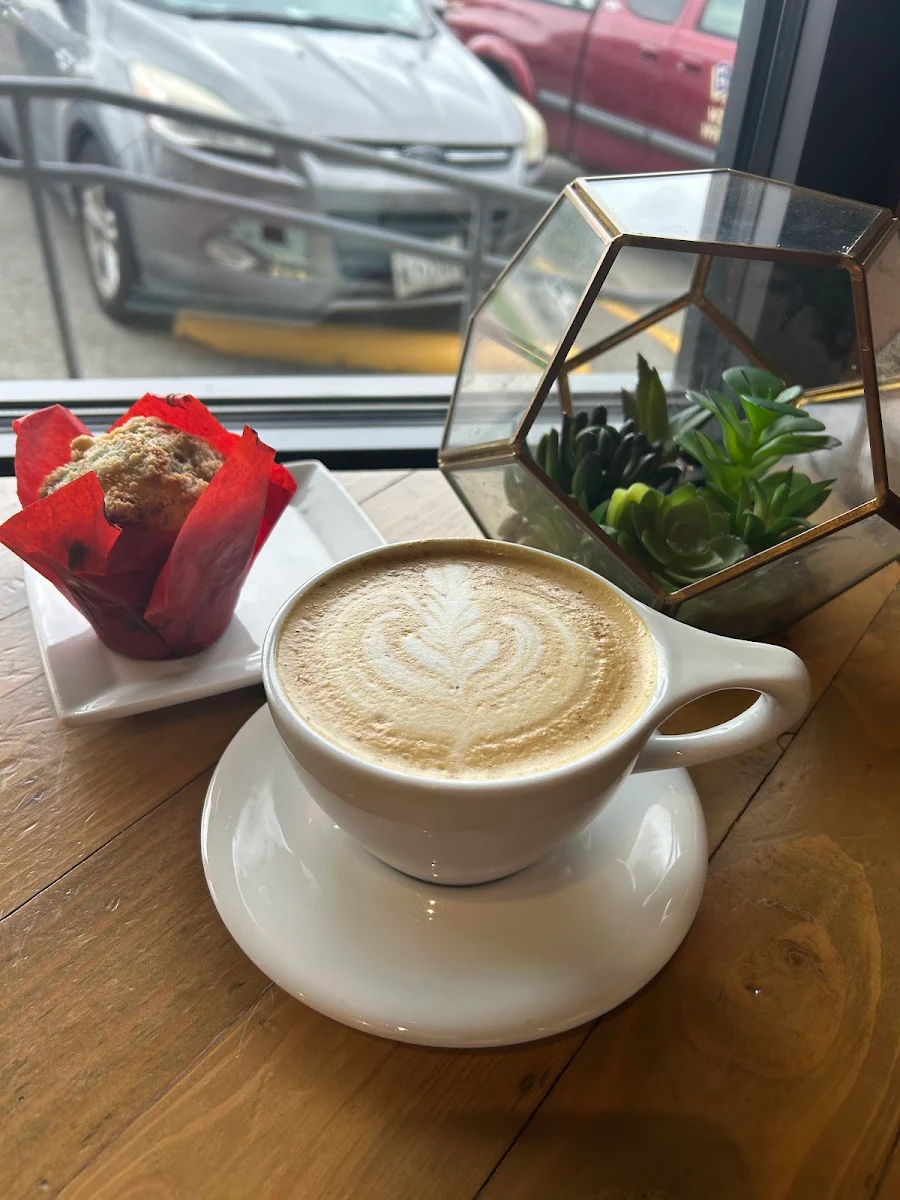 Coffee Blueberry Muffin