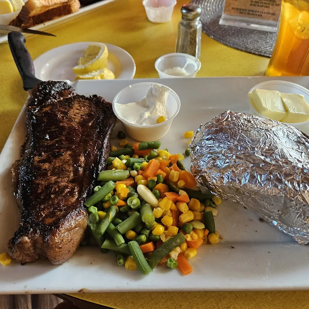 Steak & Baked Potato