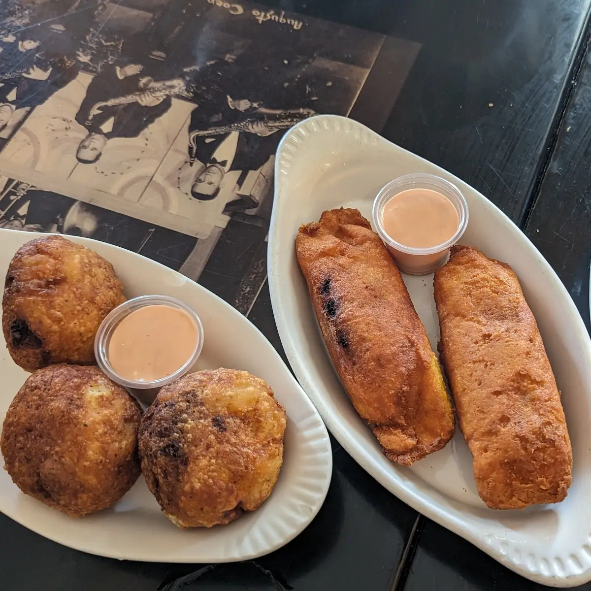 Papa Rellena Alcapurria and Empanadilla
