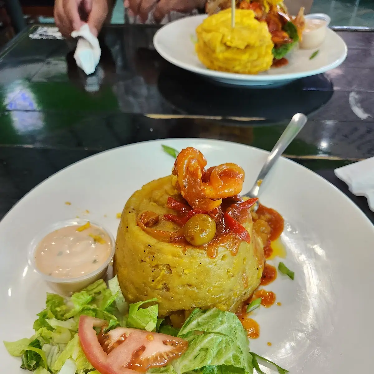 Shrimp Mofongo