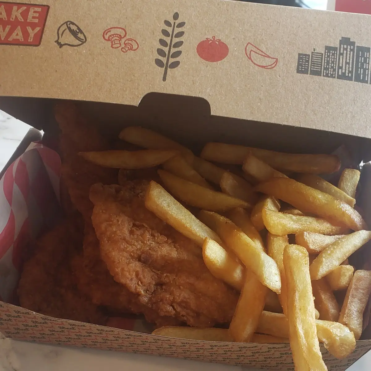 Fries Chicken Filet