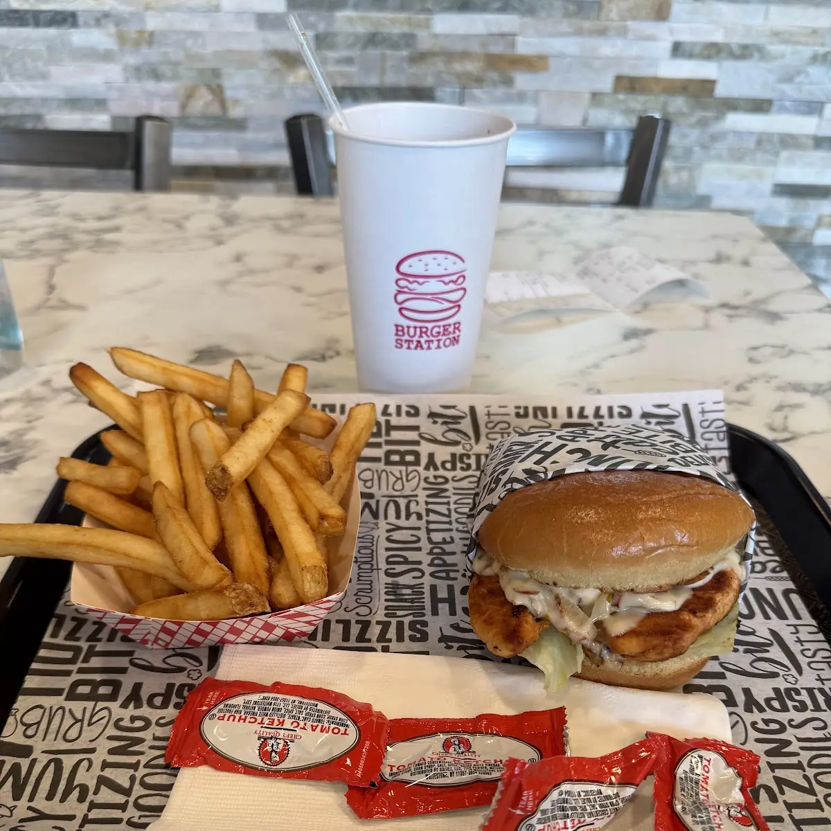 Grilled Chicken Burger
