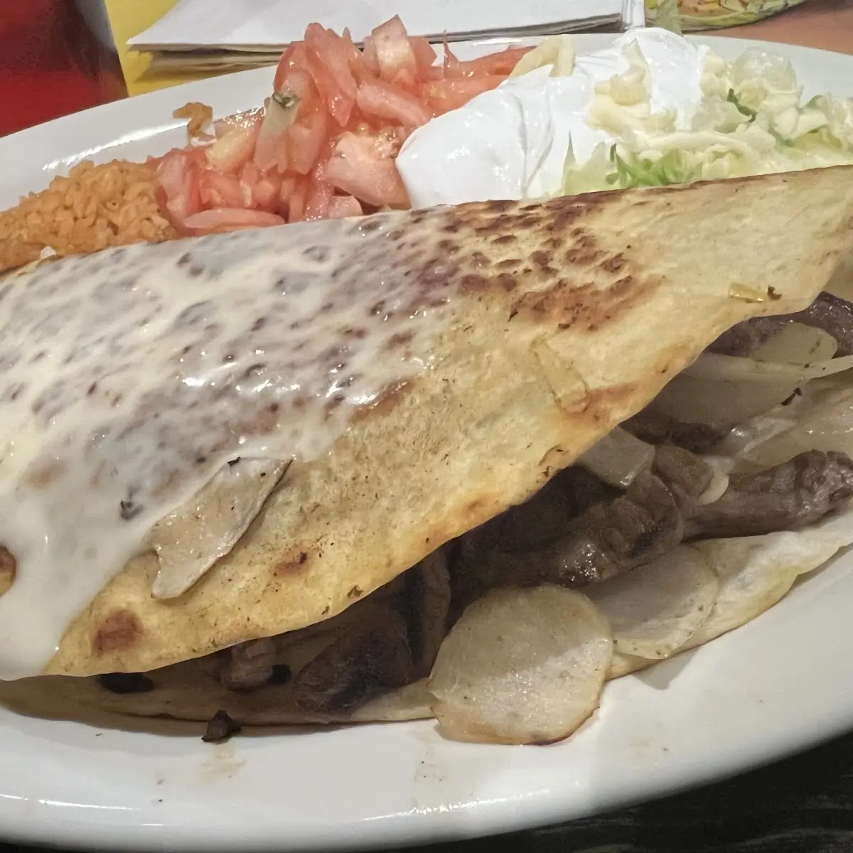 Cheese Steak Quesadilla