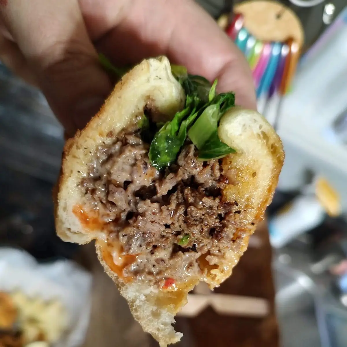 Cheesesteak Hoagie Sandwich