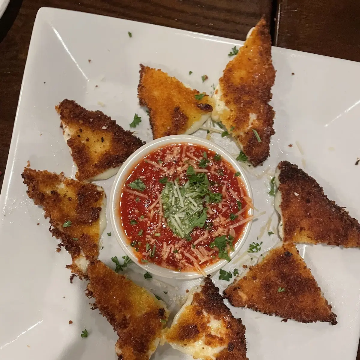 Mozzarella Fried Mozzarella Cheese