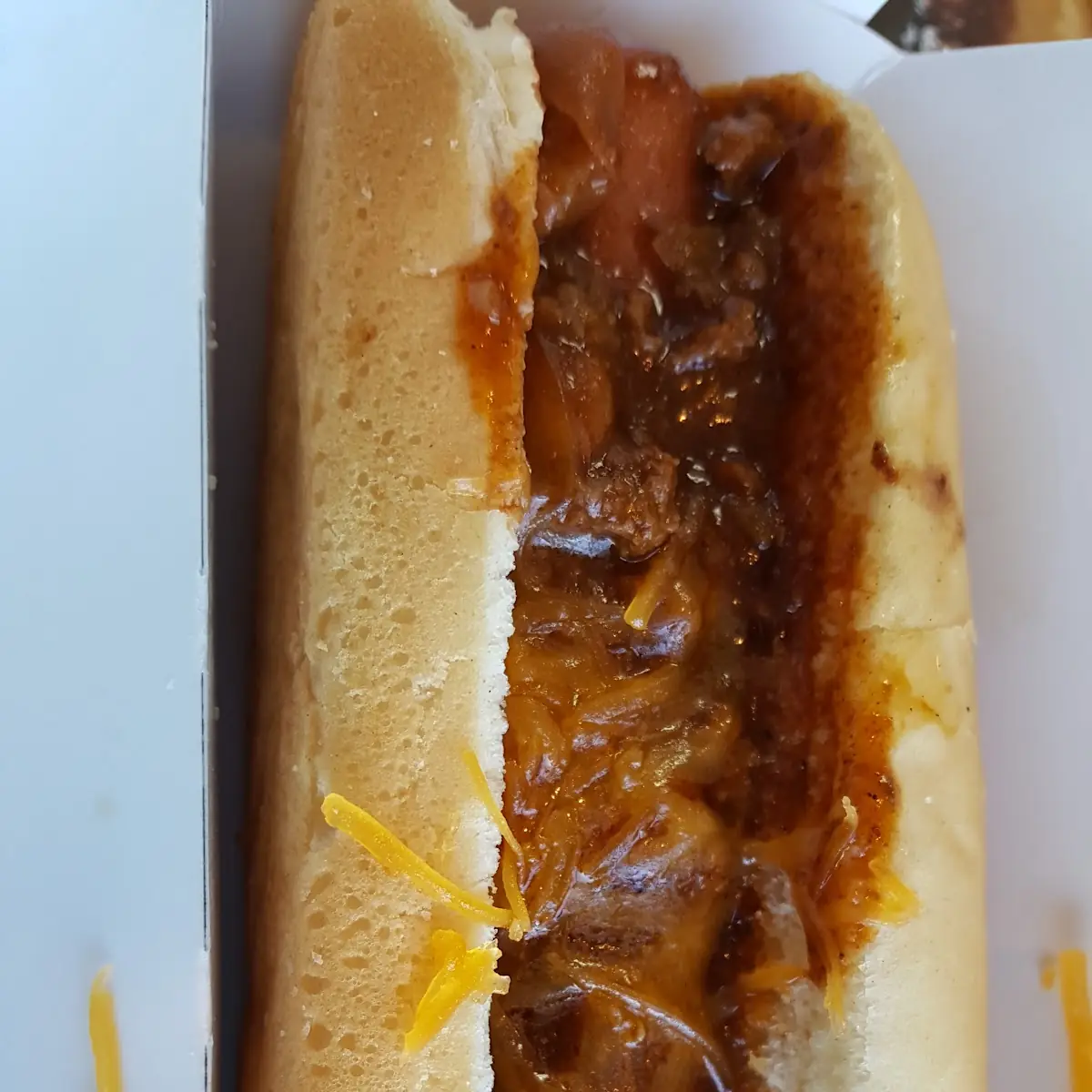 Chili Cheese Grilled Dog