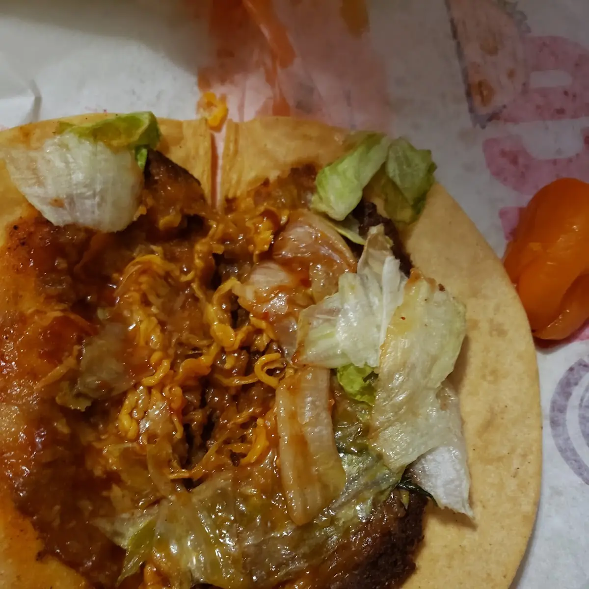 Supposedly a Crunchy Taco