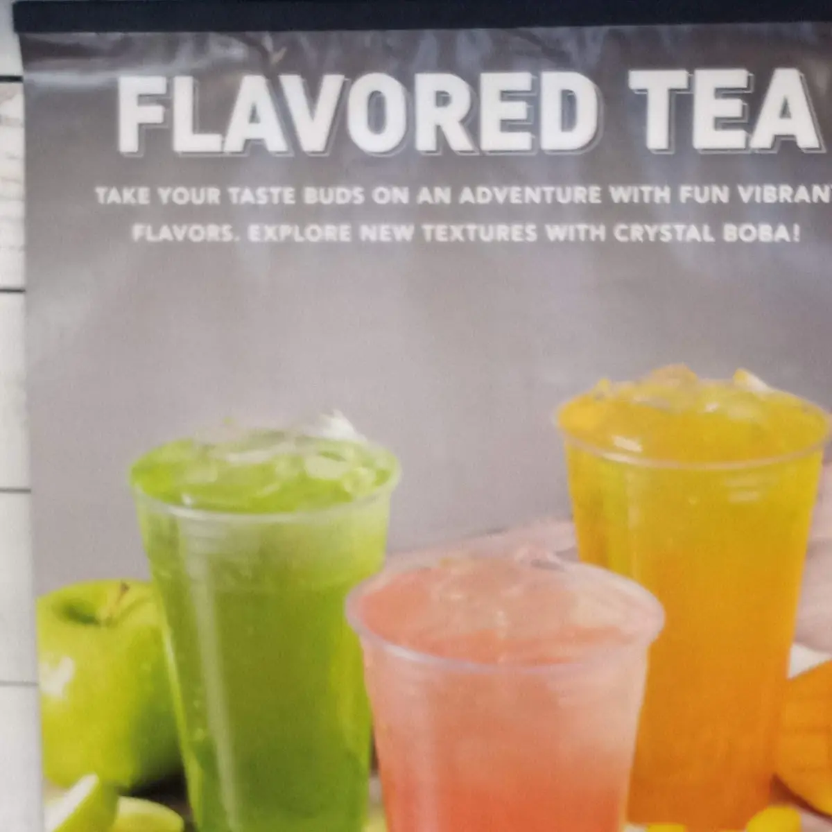 Boba Teas Different Flavors
