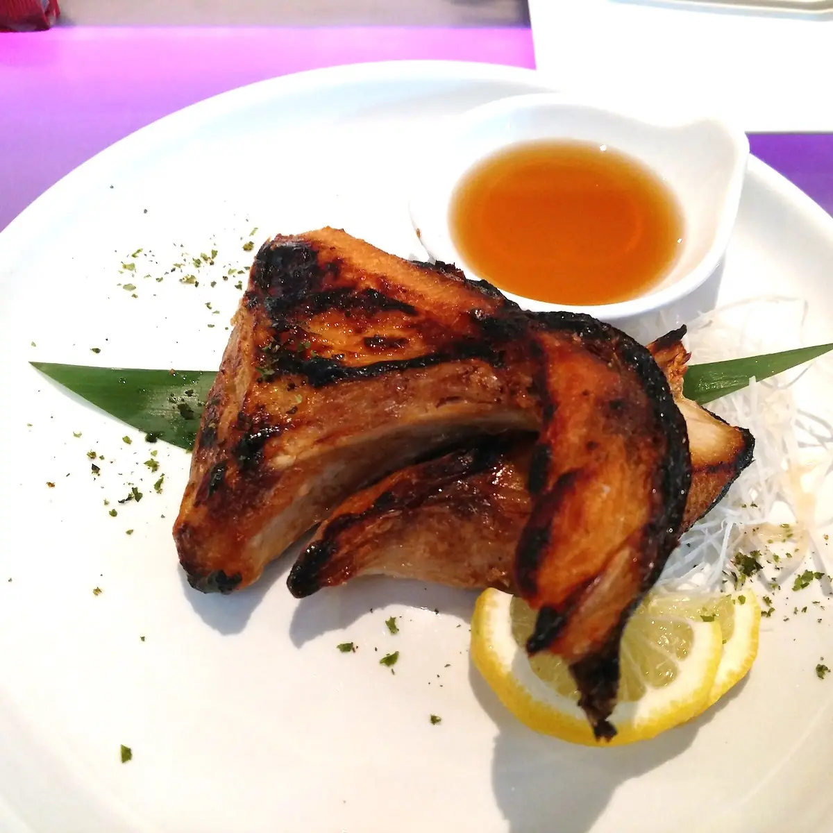 Salmon Kama Teriyaki