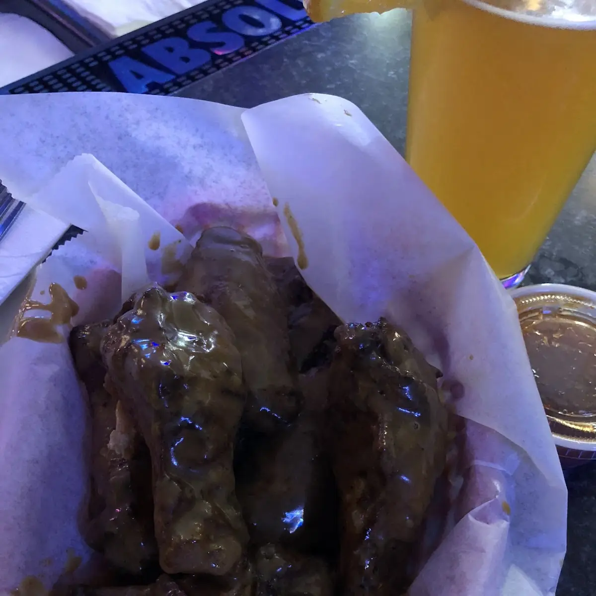 PB & J Wings