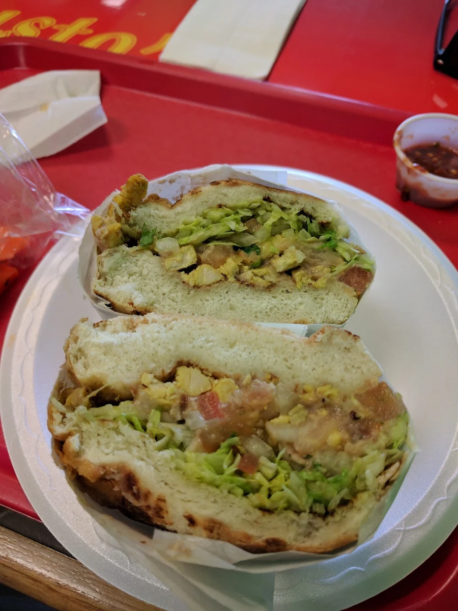 Grilled Chicken Torta