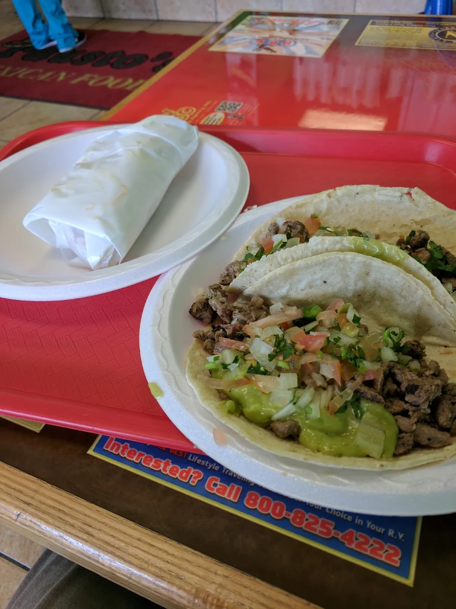 Steak and Chicken Tacos