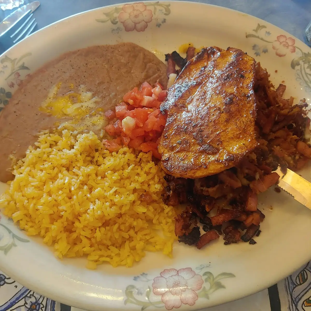 #15 ENCHILADA, CHILE RELLENO, & TACO
