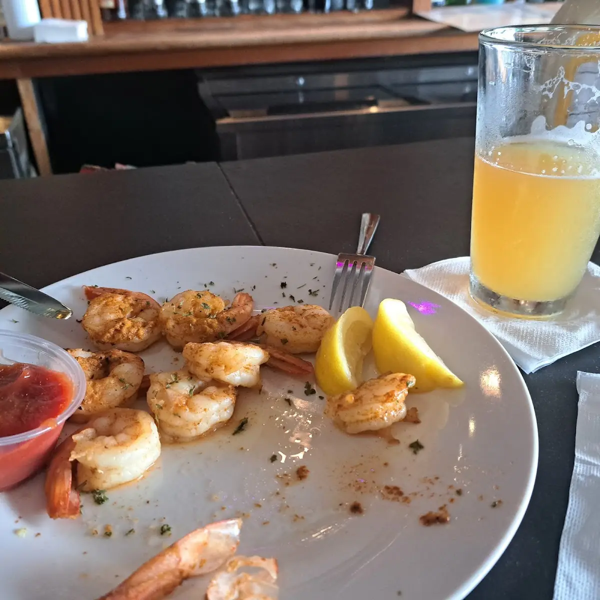 Grilled Shrimp Appetizer