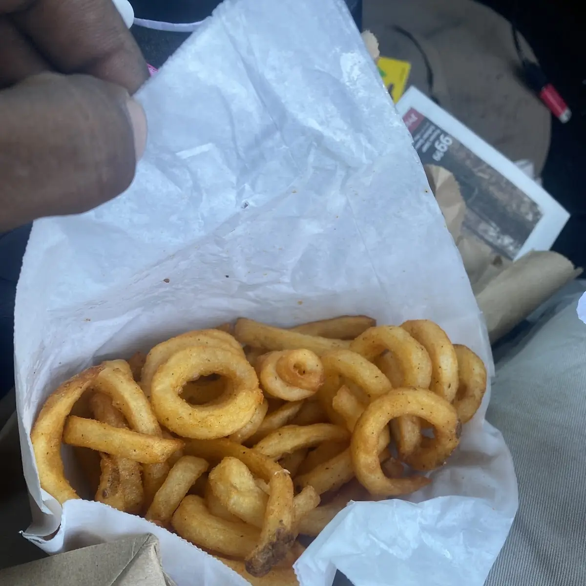 Seasoned Curly Fries