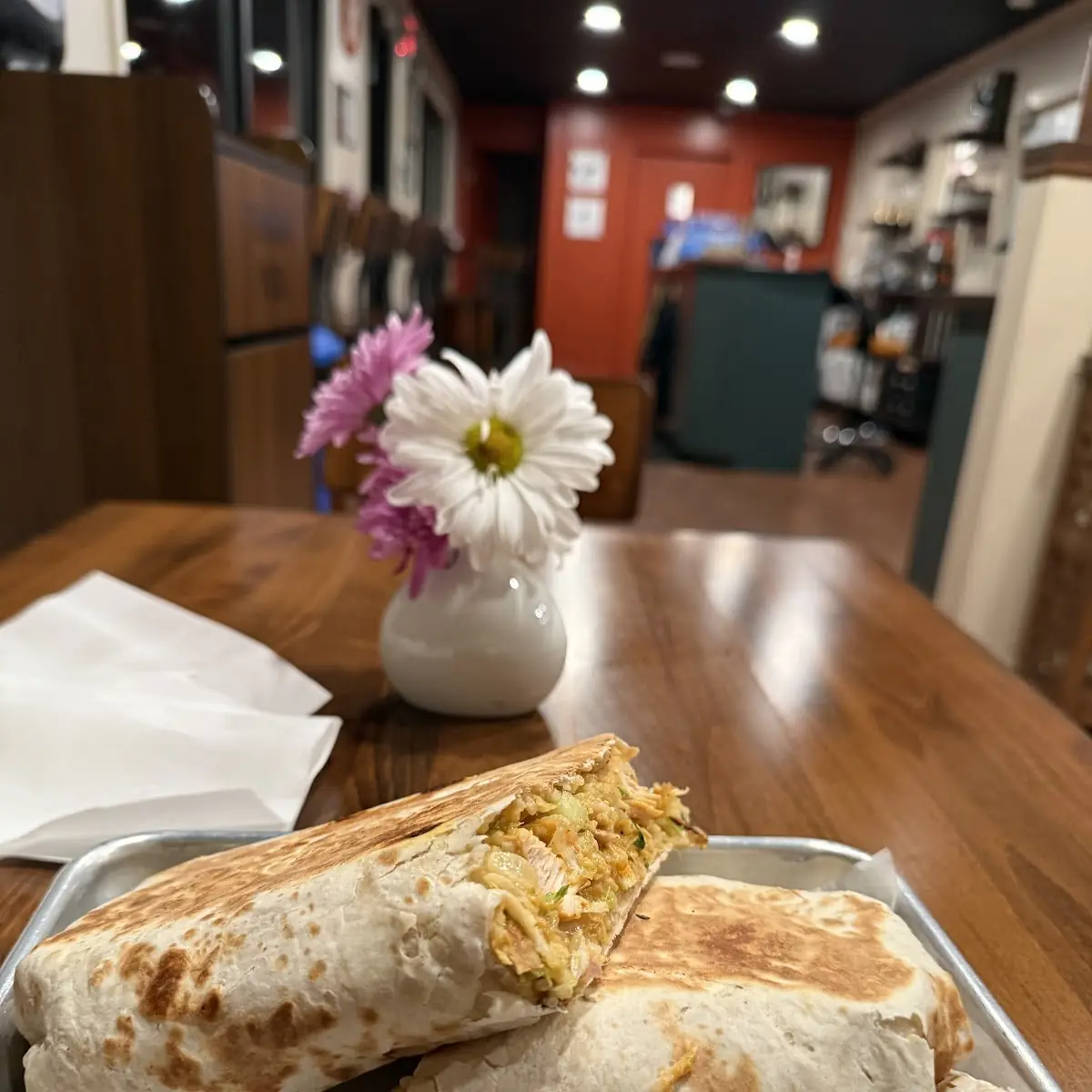 Chicken Tikka Masala Wrap