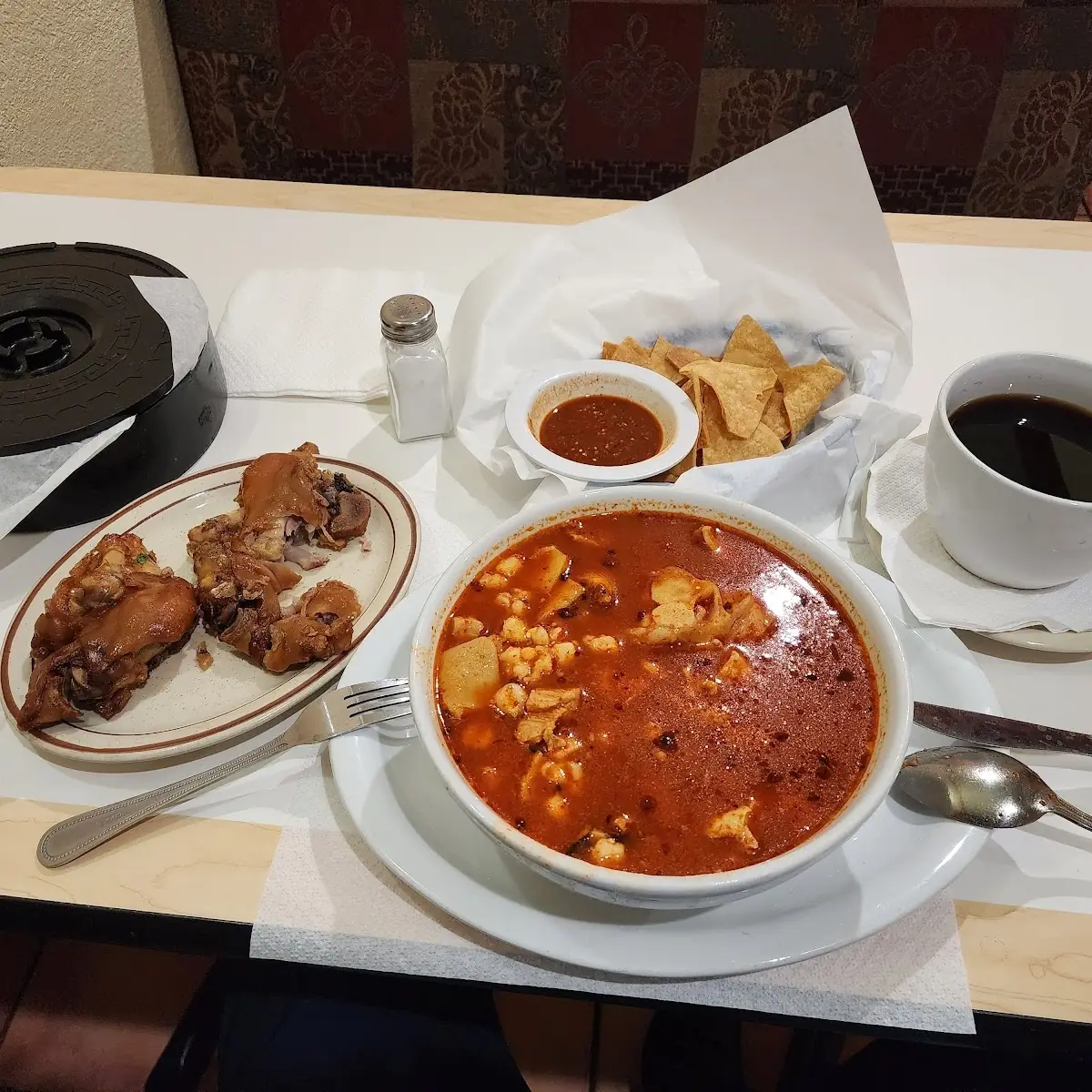 Menudo with Pigs Feet Yummmy
