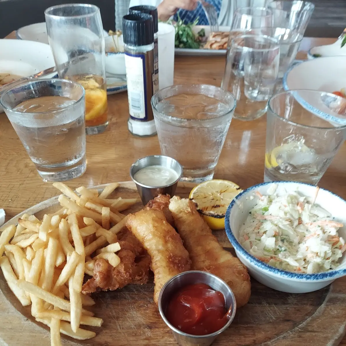 Ale Battered Fish & Chips La