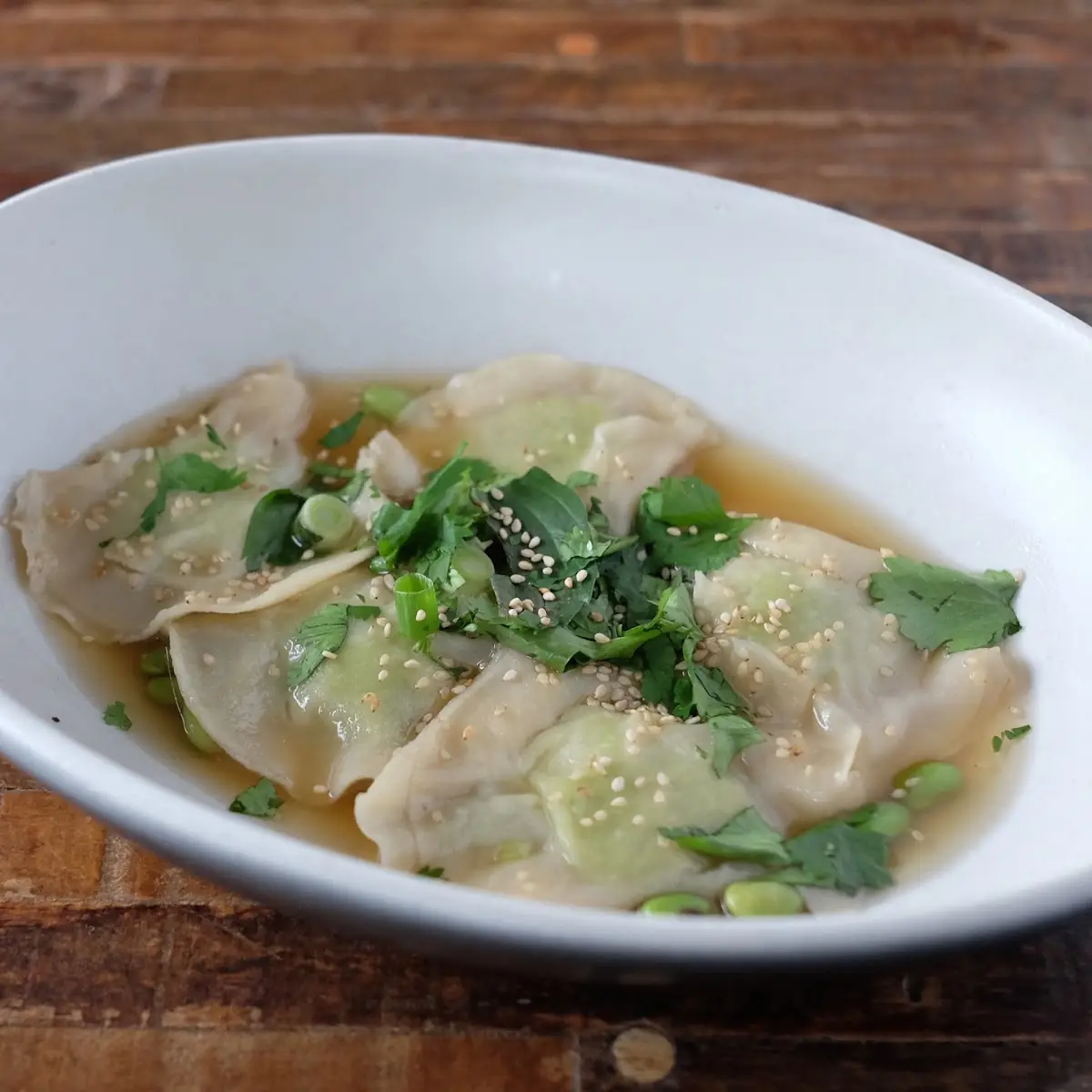 Edamame Dumplings Veg
