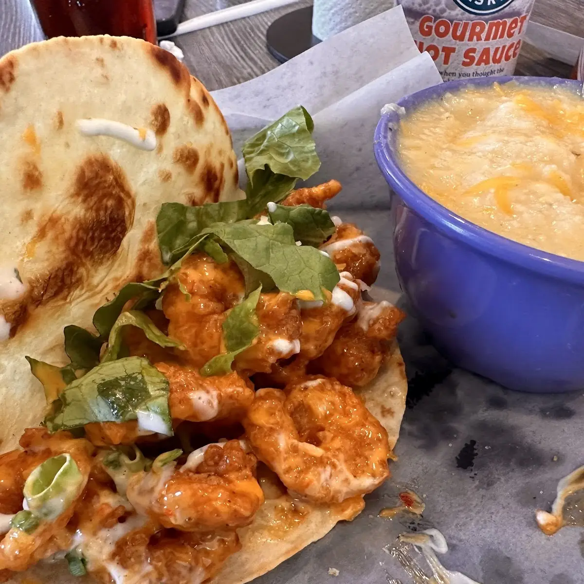 Boom Boom Shrimp Tacos