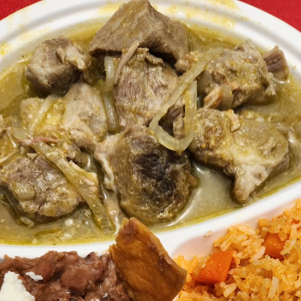 Chile Verde Plate