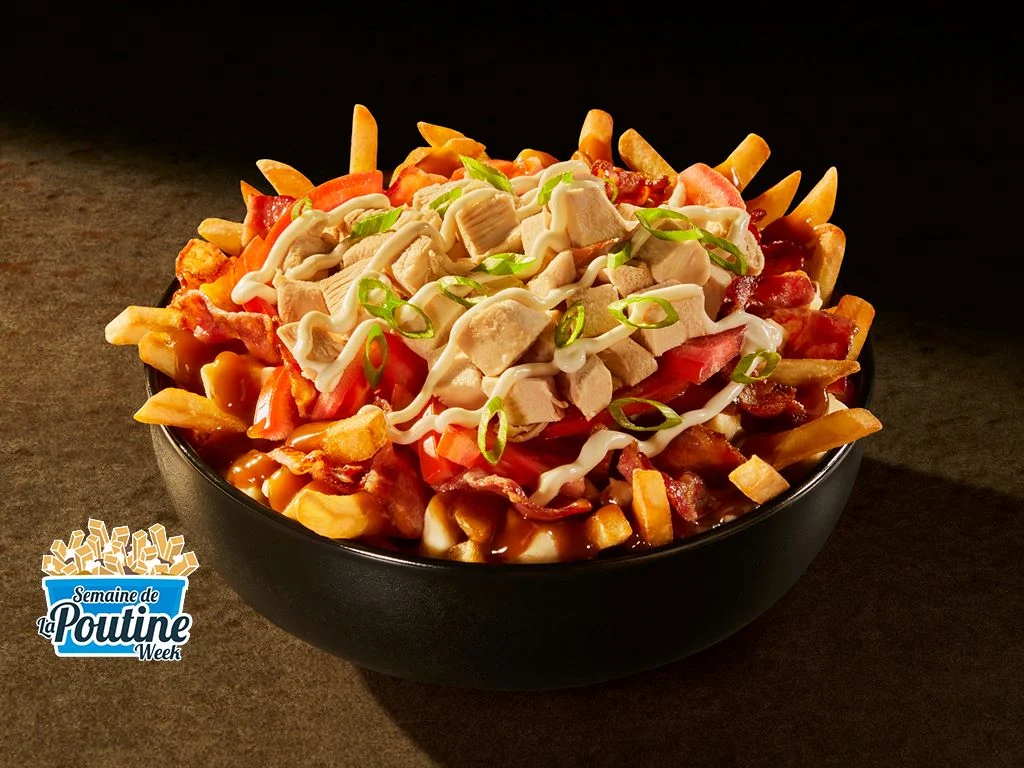 Poutine St-Hubert Végé